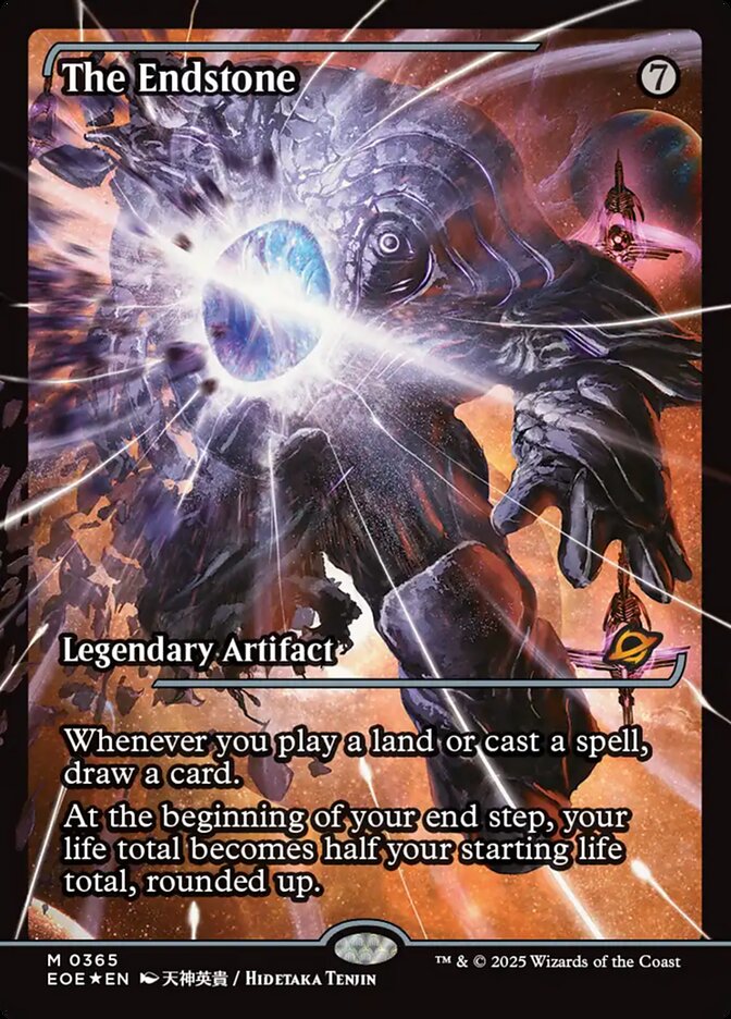 The Endstone 365/276 (Edge of Eternities)  - Showcase Foil | Good Games Modbury