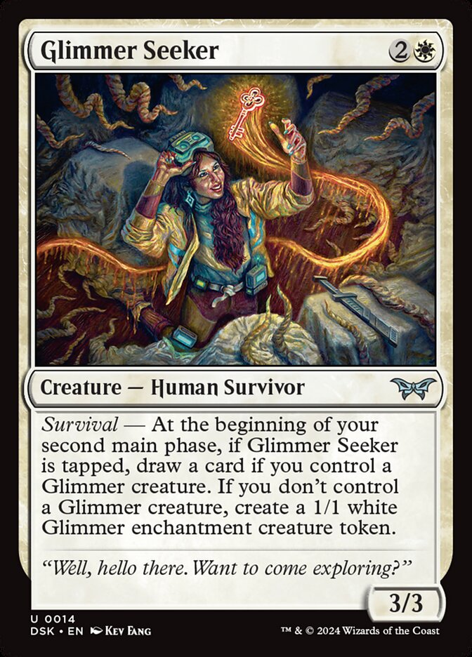 Glimmer Seeker 14/286 (Duskmourn: House of Horror)  - Foil | Good Games Modbury