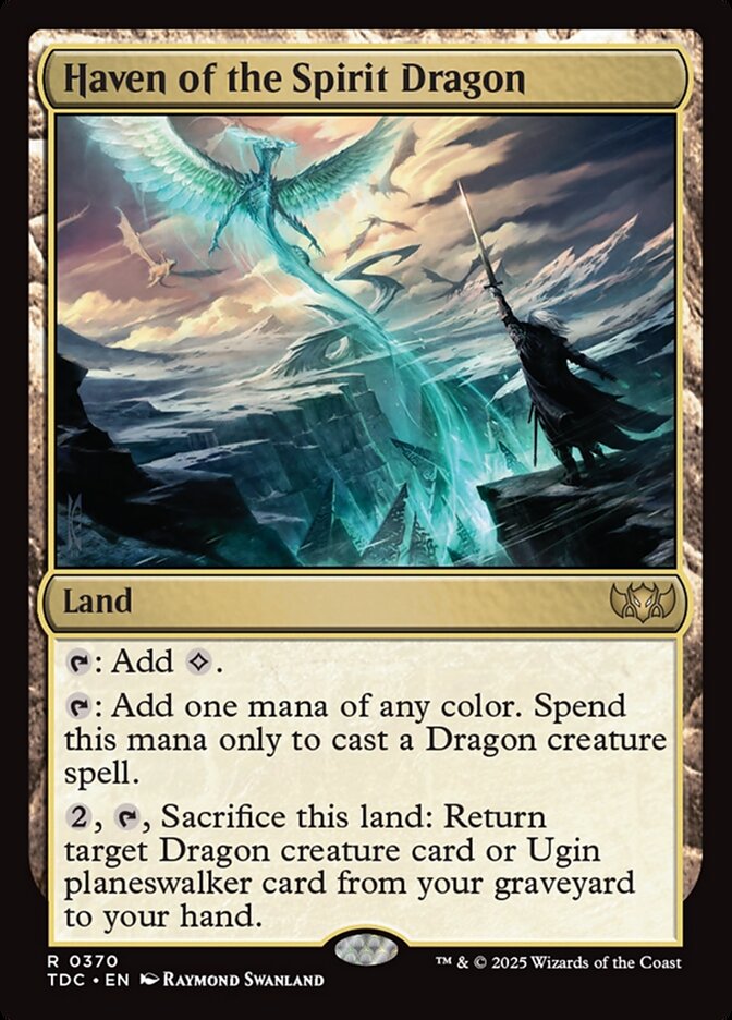 Haven of the Spirit Dragon 370/413 (Commander: Tarkir: Dragonstorm)  | Good Games Modbury