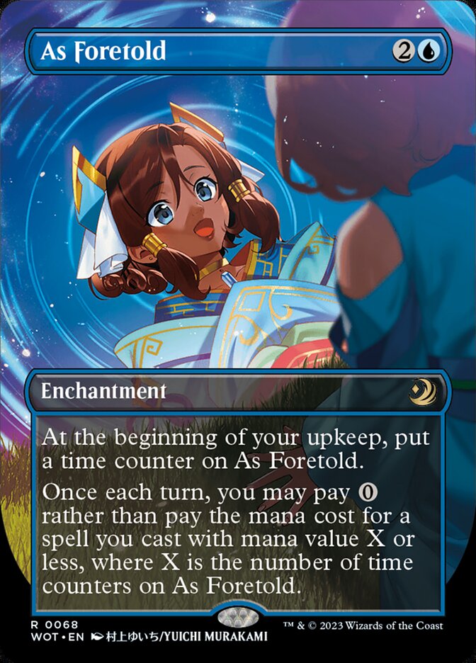 As Foretold 68 (Wilds of Eldraine: Enchanting Tales)  - Borderless | Good Games Modbury