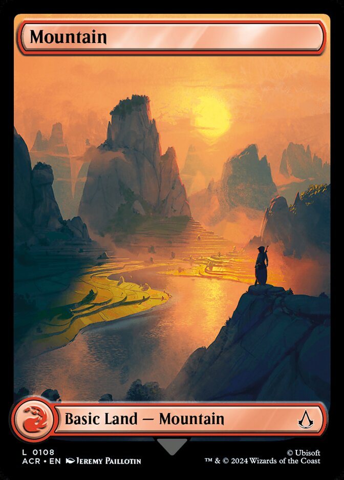 Mountain 108/110 (Universes Beyond: Assassin's Creed)  - Foil | Good Games Modbury