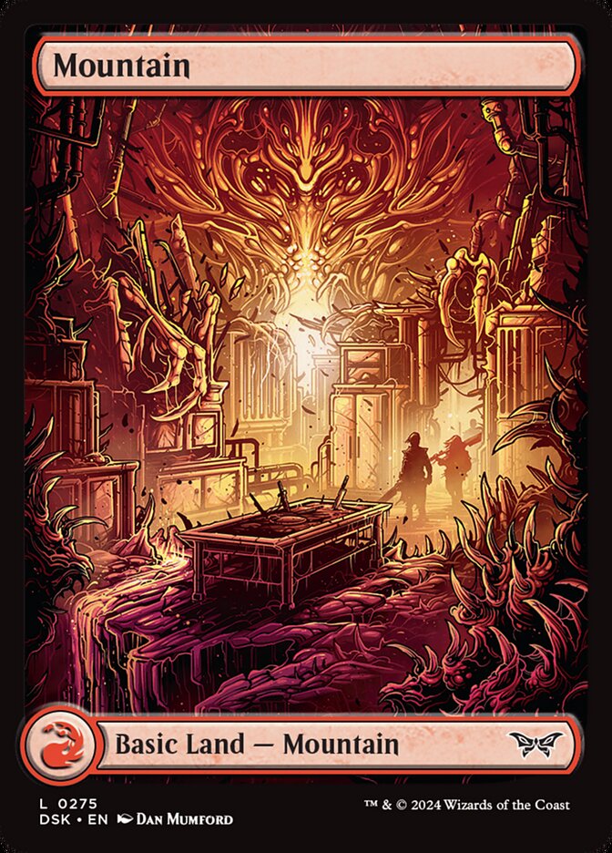 Mountain 0275 Full Art 275 (Duskmourn: House of Horror)  | Good Games Modbury