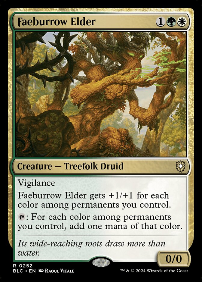 Faeburrow Elder 252 (Commander: Bloomburrow)  | Good Games Modbury