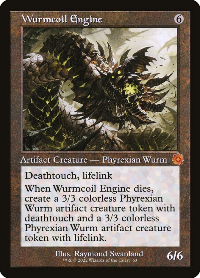 Wurmcoil Engine 63/63 (The Brothers' War: Retro Frame Artifacts)  - Foil | Good Games Modbury