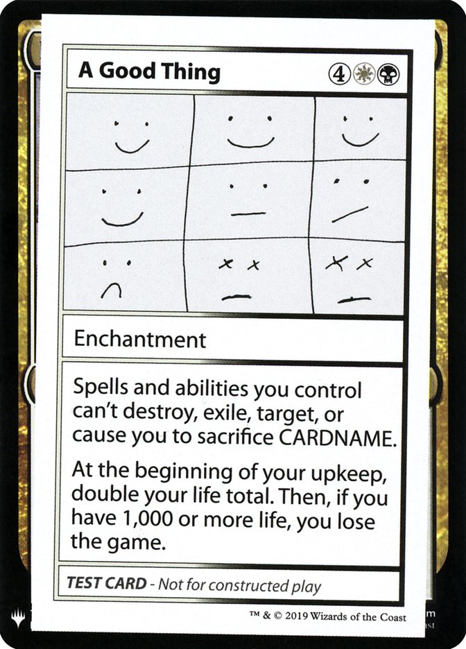 A Good Thing 86/121 (Mystery Booster: Convention Edition Exclusives)  | Good Games Modbury