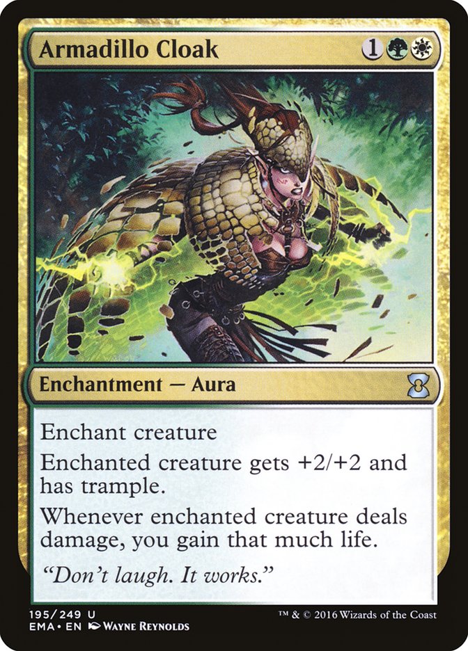 Armadillo Cloak 195/249 (Eternal Masters)  - Foil | Good Games Modbury
