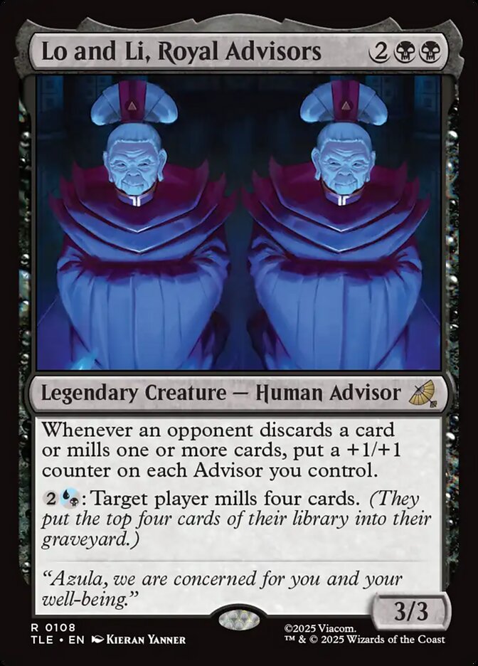 Lo and Li, Royal Advisors 108/317 (Avatar: The Last Airbender: Eternal-Legal)  - Foil | Good Games Modbury