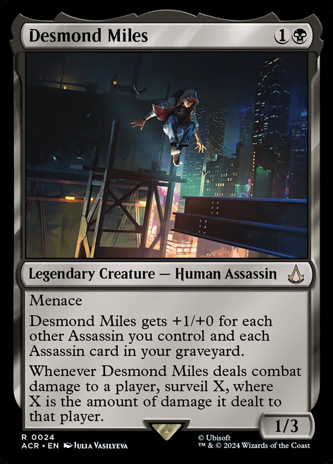 Desmond Miles 24/110 (Universes Beyond: Assassin's Creed)  | Good Games Modbury