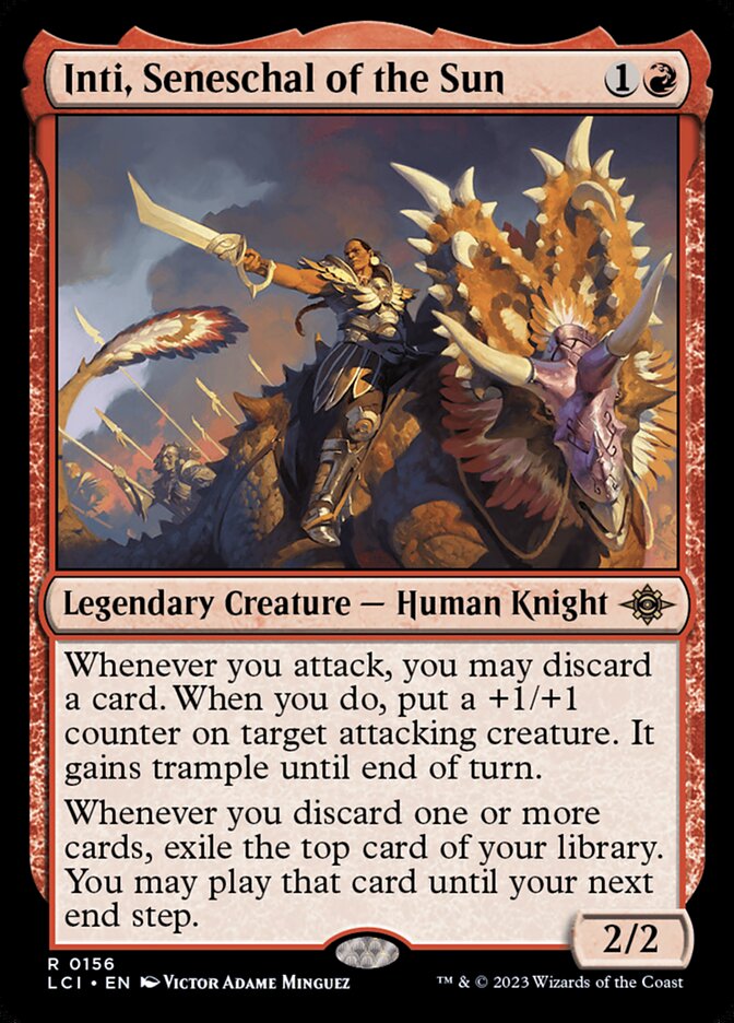 Inti, Seneschal of the Sun 156/291 (The Lost Caverns of Ixalan)  | Good Games Modbury
