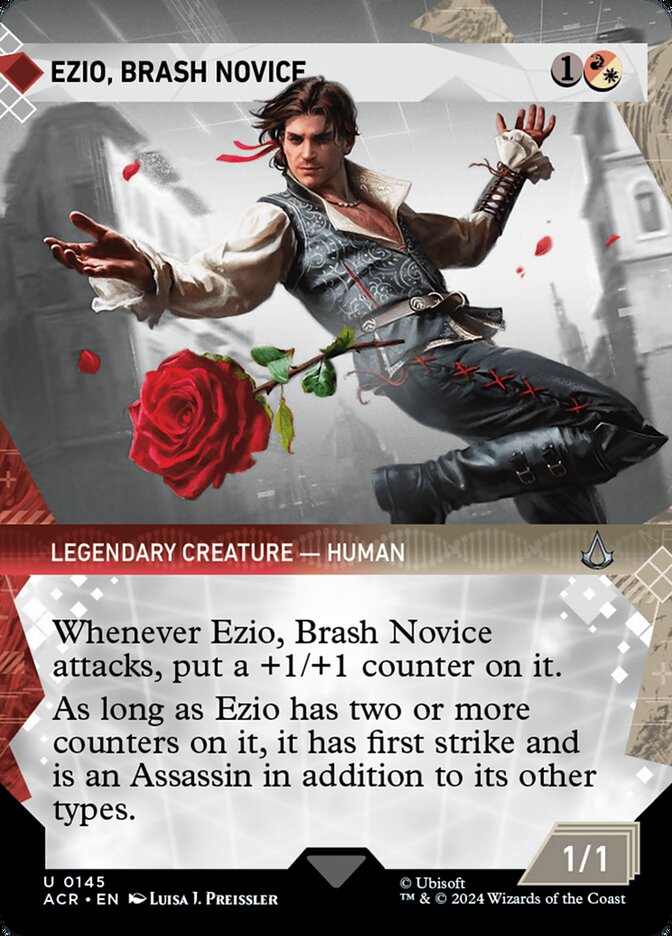 Ezio, Brash Novice 145/110 (Universes Beyond: Assassin's Creed)  - Showcase | Good Games Modbury