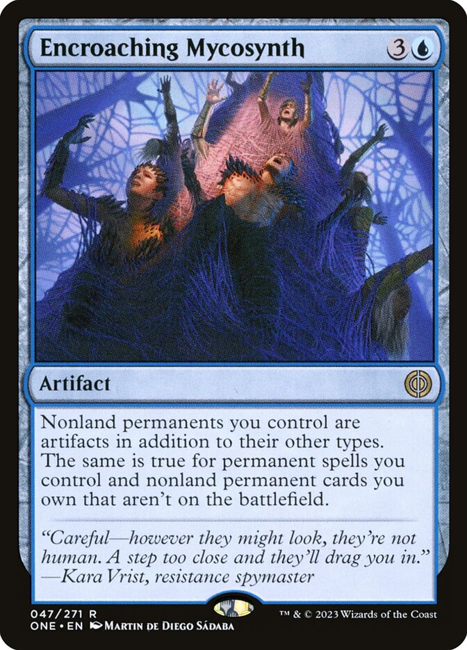 Encroaching Mycosynth 47 (Phyrexia: All Will Be One)  | Good Games Modbury