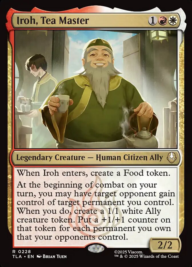 Iroh, Tea Master 228/286 (Avatar: The Last Airbender)  | Good Games Modbury