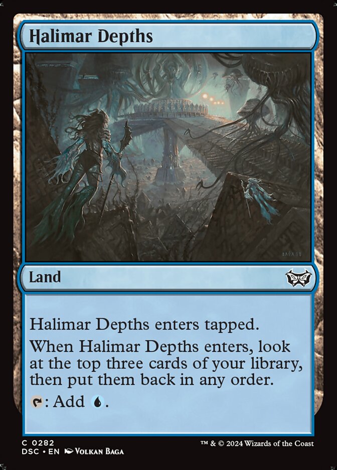 Halimar Depths 282/40 (Commander: Duskmourn: House of Horror)  | Good Games Modbury