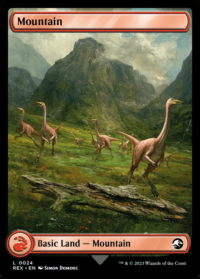 Mountain 24/26 (Universes Beyond: Jurassic World Collection)  - Full Art | Good Games Modbury
