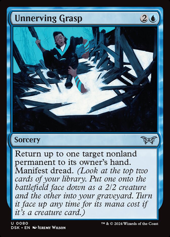 Unnerving Grasp 80/286 (Duskmourn: House of Horror)  - Foil | Good Games Modbury