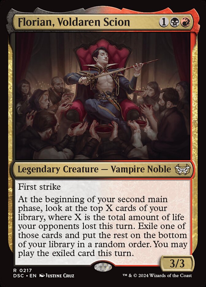 Florian, Voldaren Scion 217/40 (Commander: Duskmourn: House of Horror)  | Good Games Modbury