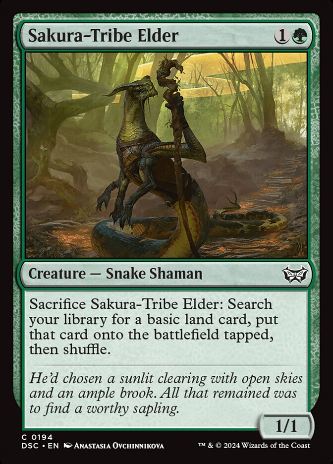 Sakura-Tribe Elder 194/40 (Commander: Duskmourn: House of Horror)  | Good Games Modbury