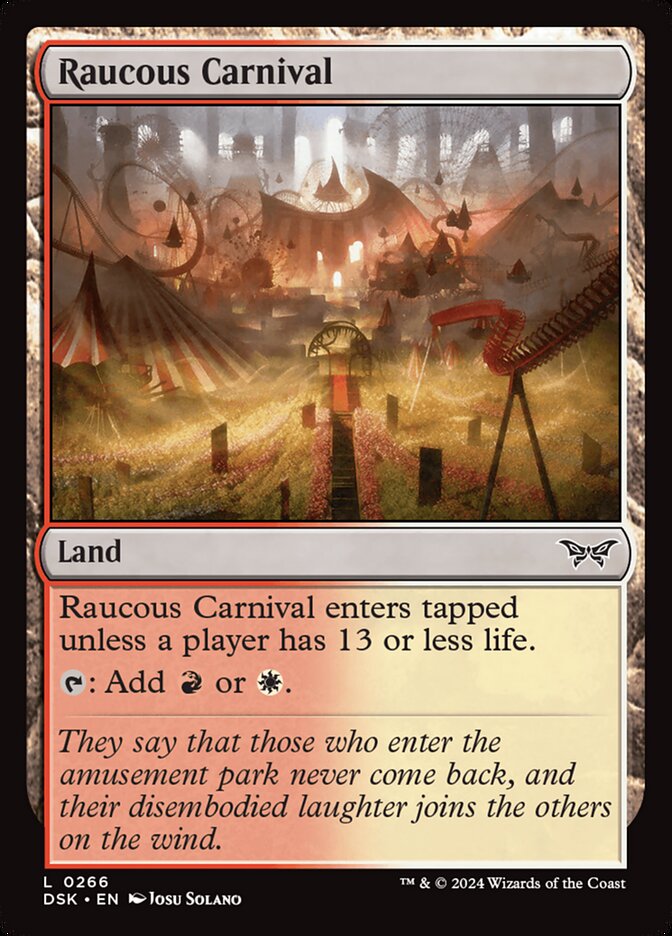 Raucous Carnival 266/286 (Duskmourn: House of Horror)  - Foil | Good Games Modbury