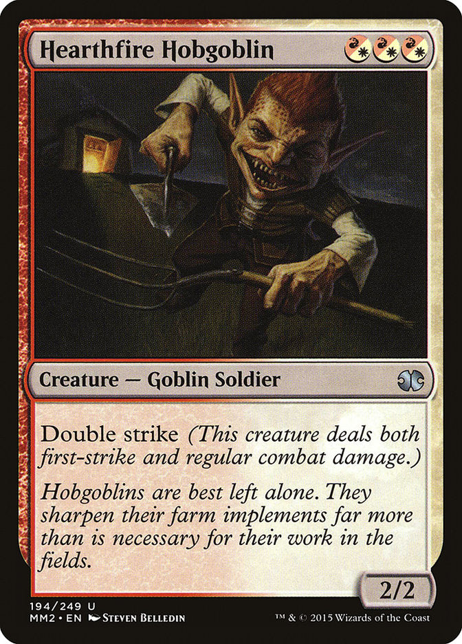 Hearthfire Hobgoblin 194/249 (Modern Masters 2015)  | Good Games Modbury