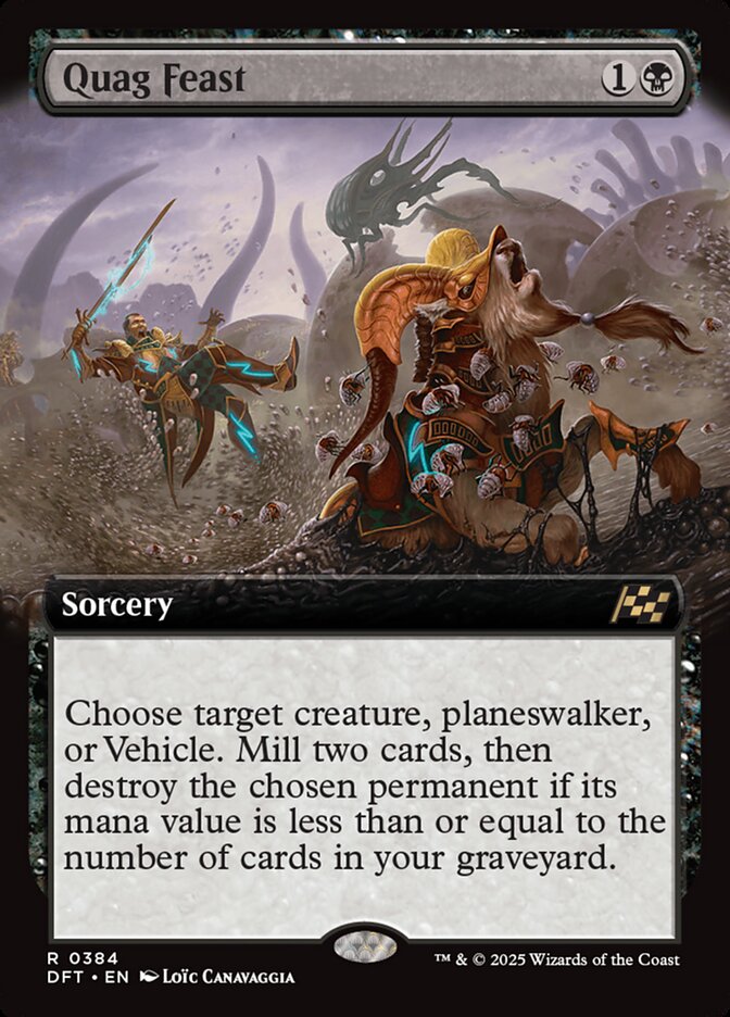 Quag Feast 384/291 (Aetherdrift)  - Extended Art | Good Games Modbury