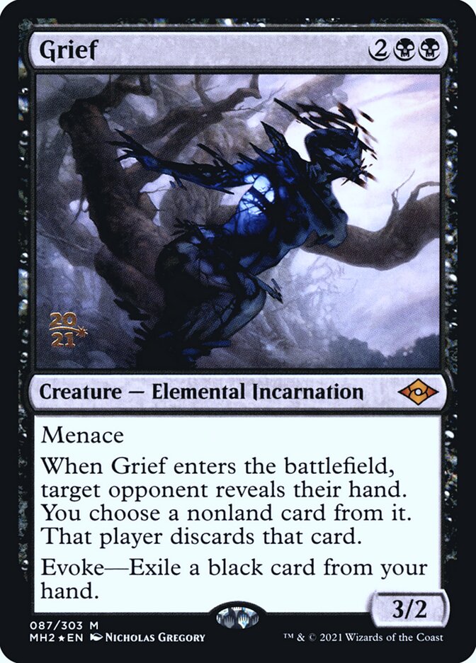 Grief 87s/86 (Prerelease Cards)  - Foil | Good Games Modbury