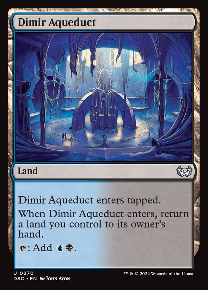 Dimir Aqueduct 270/40 (Commander: Duskmourn: House of Horror)  | Good Games Modbury