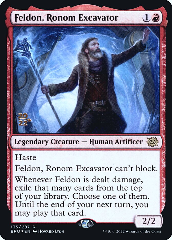 Feldon, Ronom Excavator 135s/169 (Prerelease Cards)  - Foil | Good Games Modbury