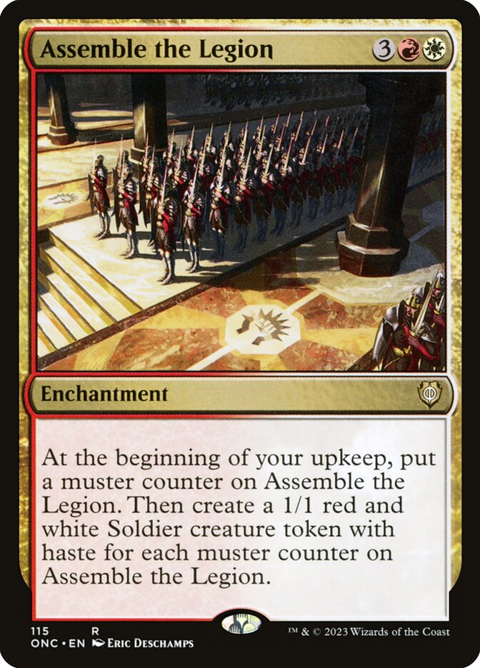 Assemble the Legion 115/28 (Commander: Phyrexia: All Will Be One)  | Good Games Modbury