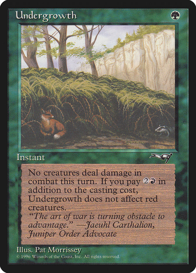 Undergrowth 102b/199 (Alliances)  | Good Games Modbury