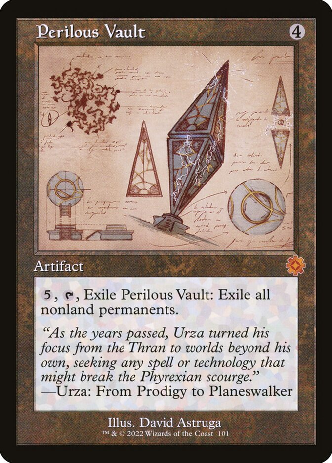 Perilous Vault 101/63 (The Brothers' War: Retro Frame Artifacts)  | Good Games Modbury