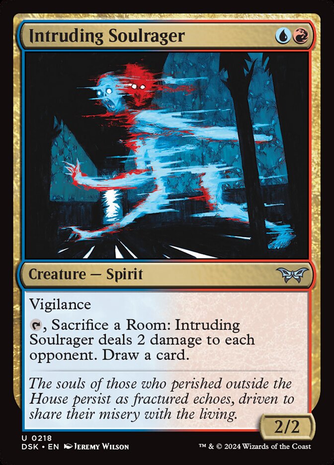 Intruding Soulrager 218/286 (Duskmourn: House of Horror)  - Foil | Good Games Modbury