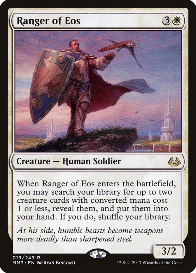 Ranger of Eos 19/249 (Modern Masters 2017)  | Good Games Modbury