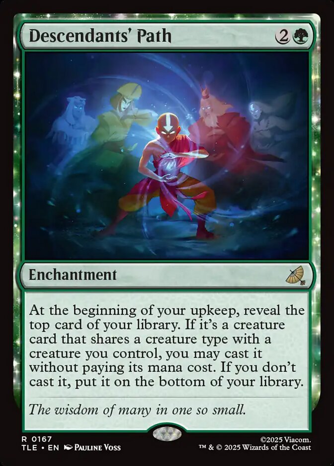 Descendants' Path 167/317 (Avatar: The Last Airbender: Eternal-Legal)  - Foil | Good Games Modbury