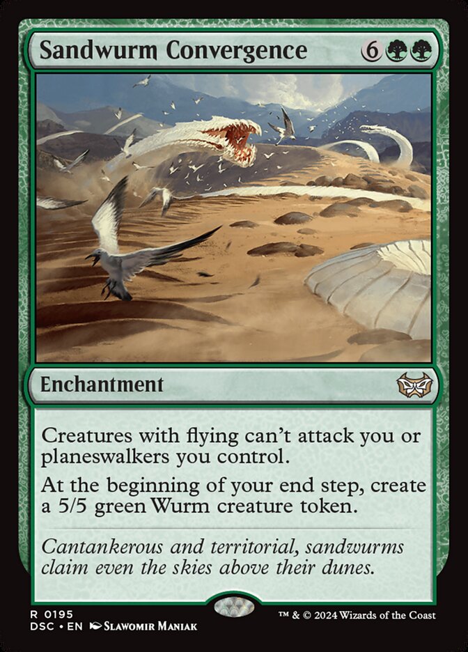 Sandwurm Convergence 195/40 (Commander: Duskmourn: House of Horror)  | Good Games Modbury