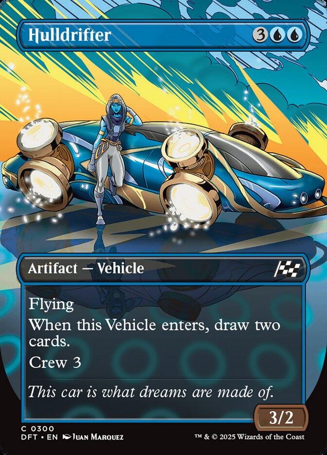 Hulldrifter 300/291 (Aetherdrift)  - Borderless Foil | Good Games Modbury