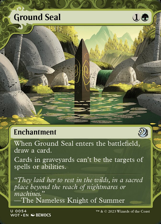 Ground Seal 54/63 (Wilds of Eldraine: Enchanting Tales)  - Showcase | Good Games Modbury