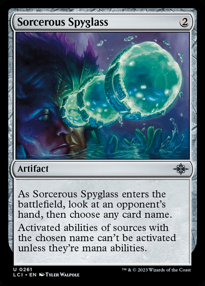 Sorcerous Spyglass 261/291 (The Lost Caverns of Ixalan)  - Foil | Good Games Modbury