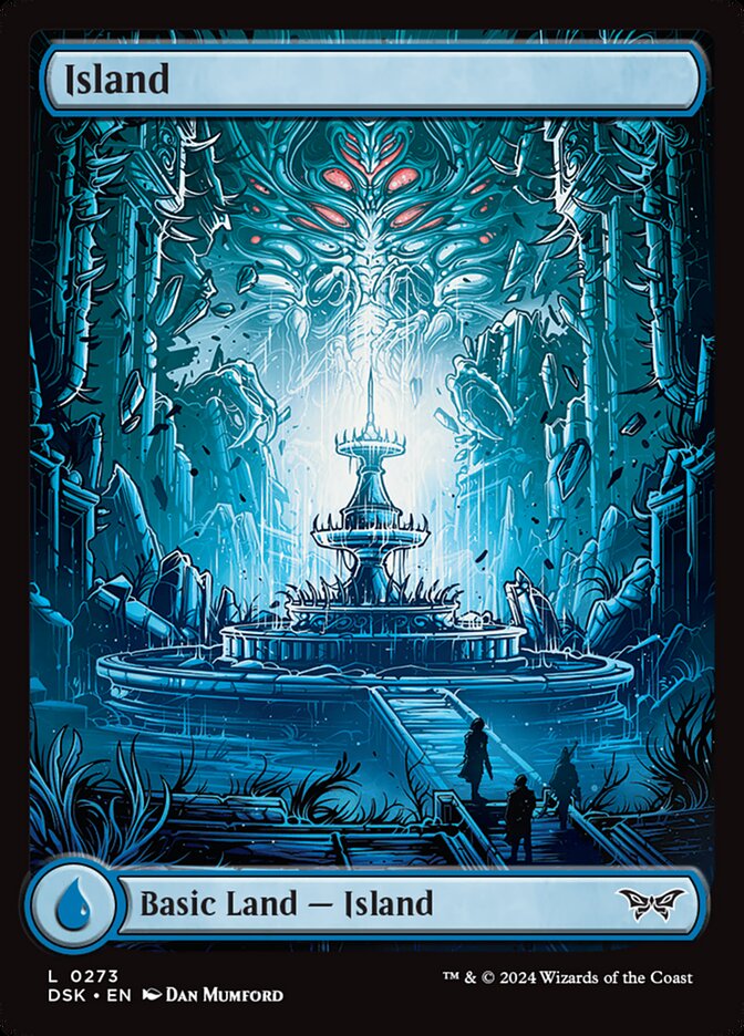 Island 273 (Duskmourn: House of Horror)  - Foil | Good Games Modbury