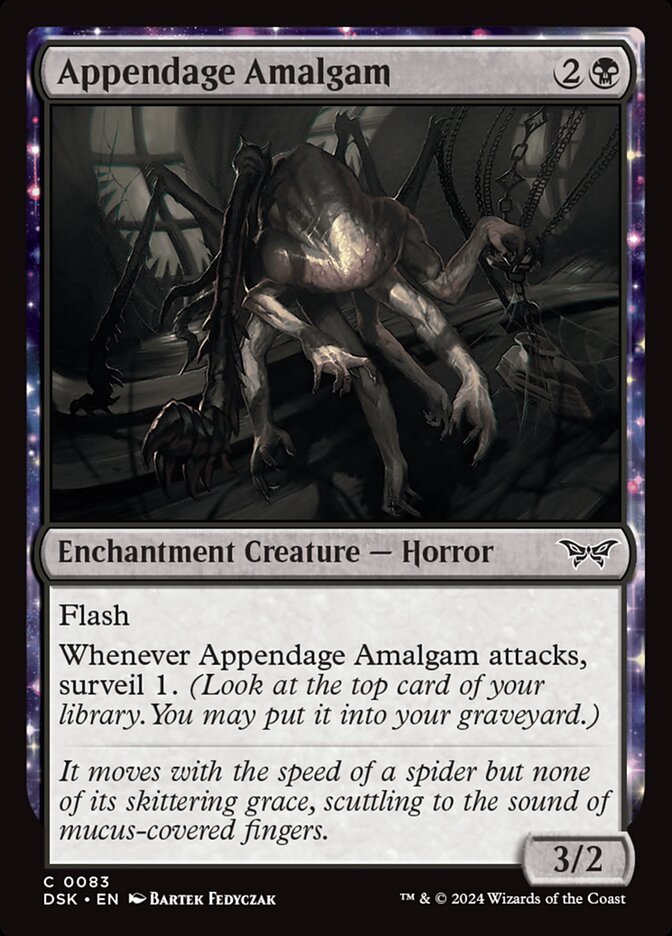 Appendage Amalgam 83 (Duskmourn: House of Horror)  - Foil | Good Games Modbury