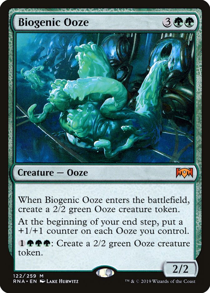 Biogenic Ooze 122/259 (Ravnica Allegiance)  - Foil | Good Games Modbury