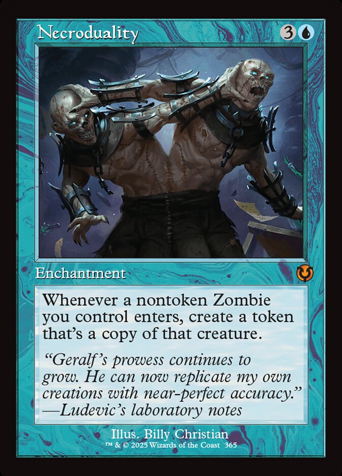 Necroduality 365/287 (Innistrad Remastered)  - Retro Foil | Good Games Modbury
