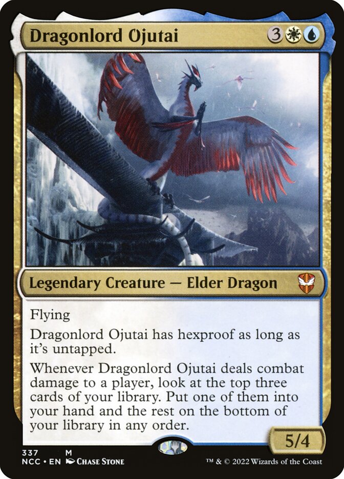 Dragonlord Ojutai 337 (Commander: Streets of New Capenna)  | Good Games Modbury