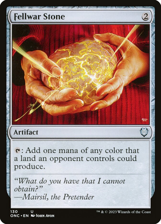 Fellwar Stone 130 (Commander: Phyrexia: All Will Be One)  | Good Games Modbury