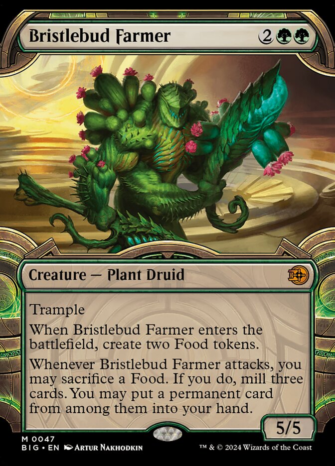 Bristlebud Farmer 47/30 (Outlaws of Thunder Junction: The Big Score)  - Showcase | Good Games Modbury