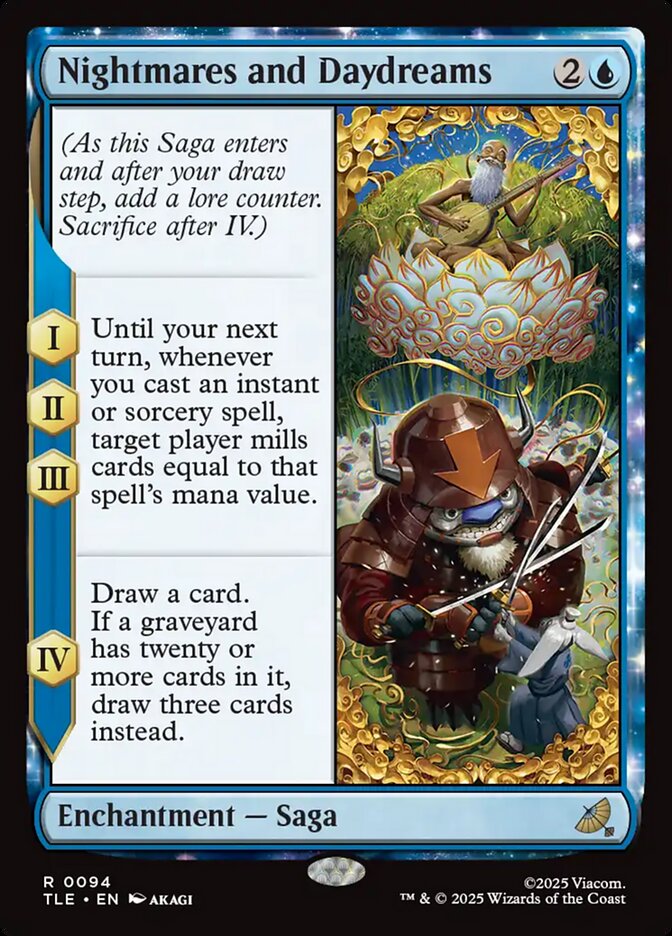 Nightmares and Daydreams 94/317 (Avatar: The Last Airbender: Eternal-Legal)  - Foil | Good Games Modbury