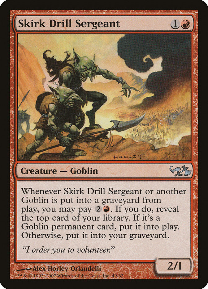 Skirk Drill Sergeant 49/62 (Duel Decks: Elves vs. Goblins)  | Good Games Modbury