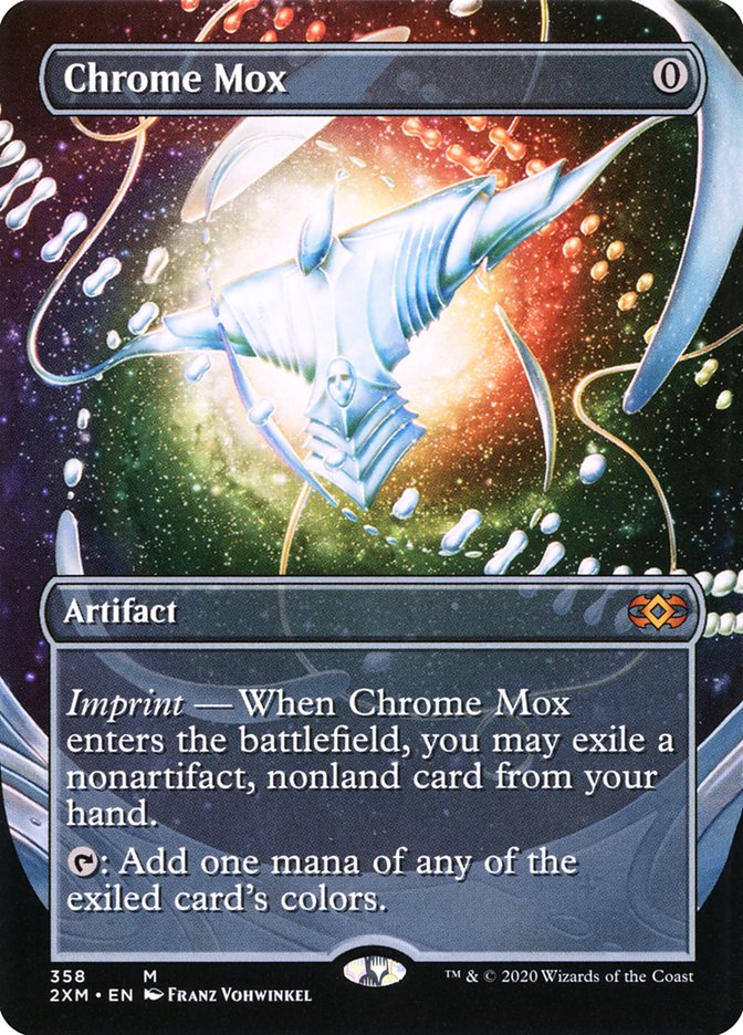 Chrome Mox 358 (Double Masters)  - Borderless | Good Games Modbury