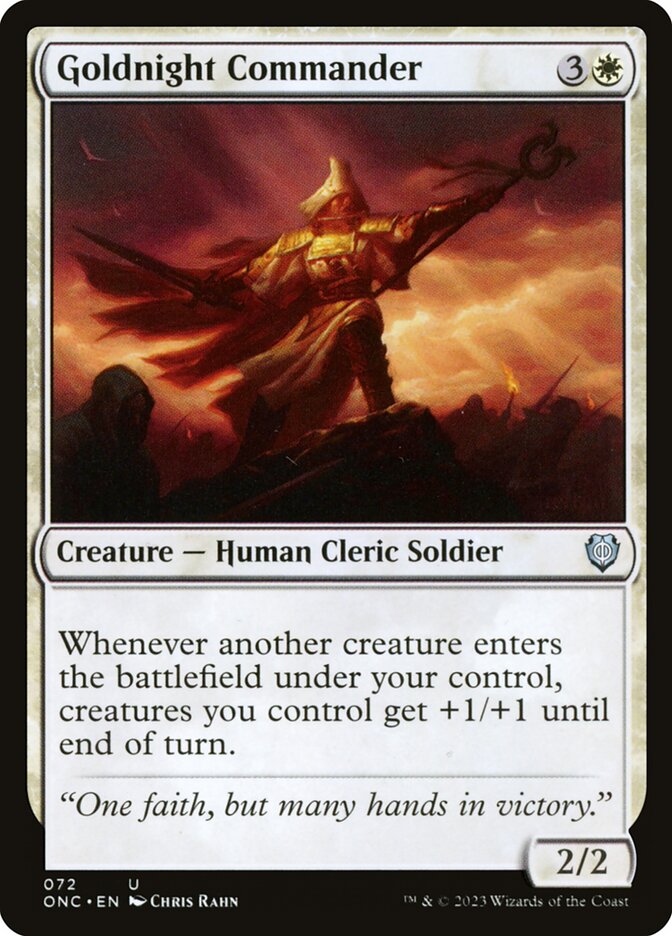Goldnight Commander 72/28 (Commander: Phyrexia: All Will Be One)  | Good Games Modbury