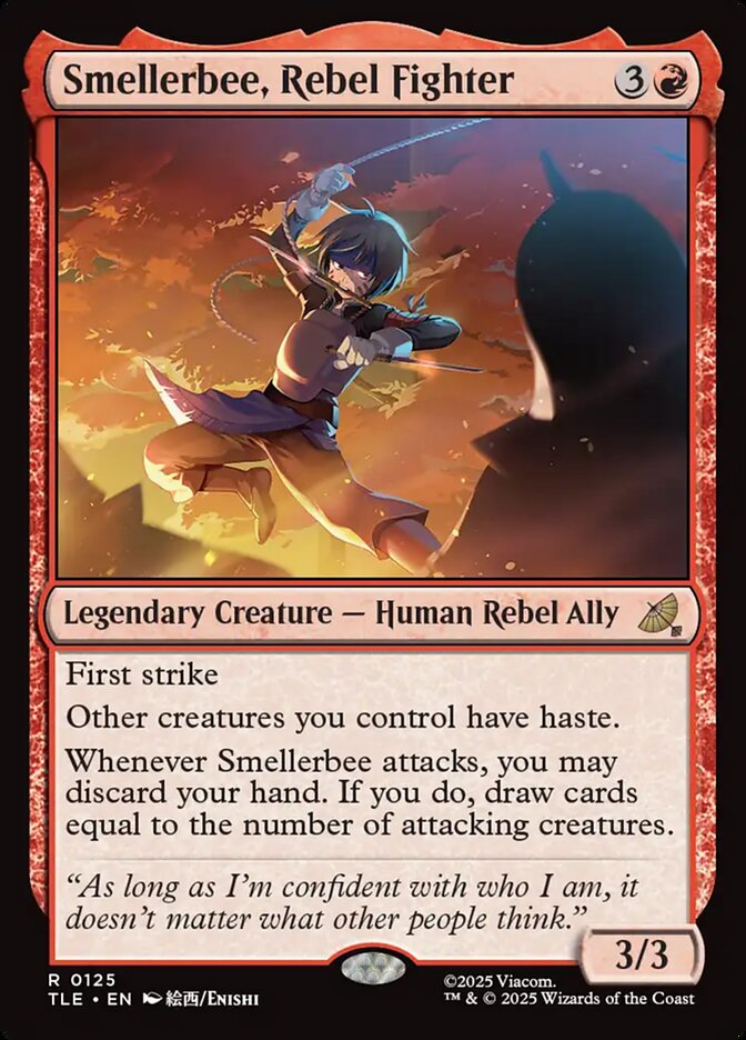 Smellerbee, Rebel Fighter 125/317 (Avatar: The Last Airbender: Eternal-Legal)  - Foil | Good Games Modbury