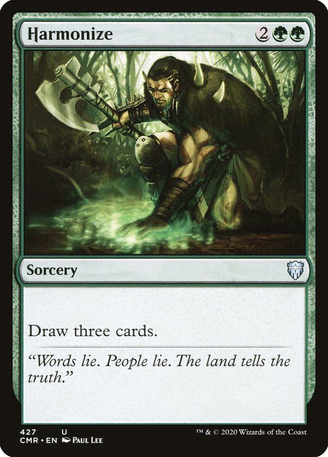 Harmonize 427/361 (Commander Legends)  | Good Games Modbury